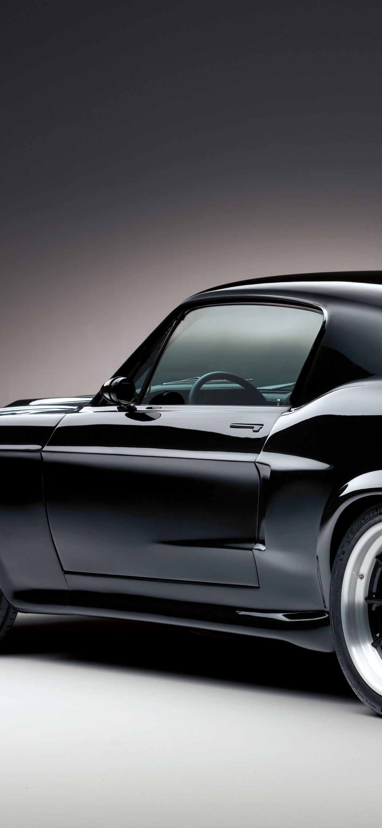 Обои ford mustang classic электрический, Форд Мустанг, Элеонора, легковые автомобили, ford в разрешении 1242x2688