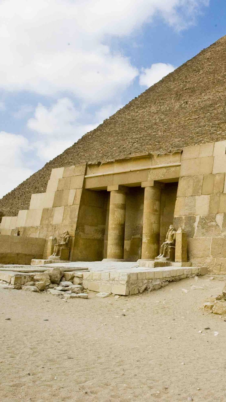 Обои пирамида, памятник, древняя история, историческое место, археологический памятник в разрешении 720x1280