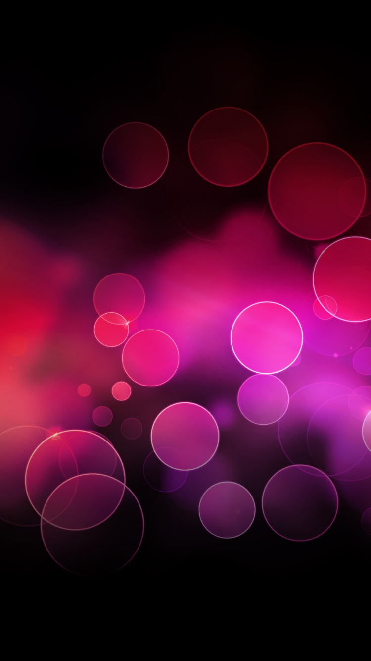 Обои красный цвет, розовый, синий, свет, освещение в разрешении 750x1334