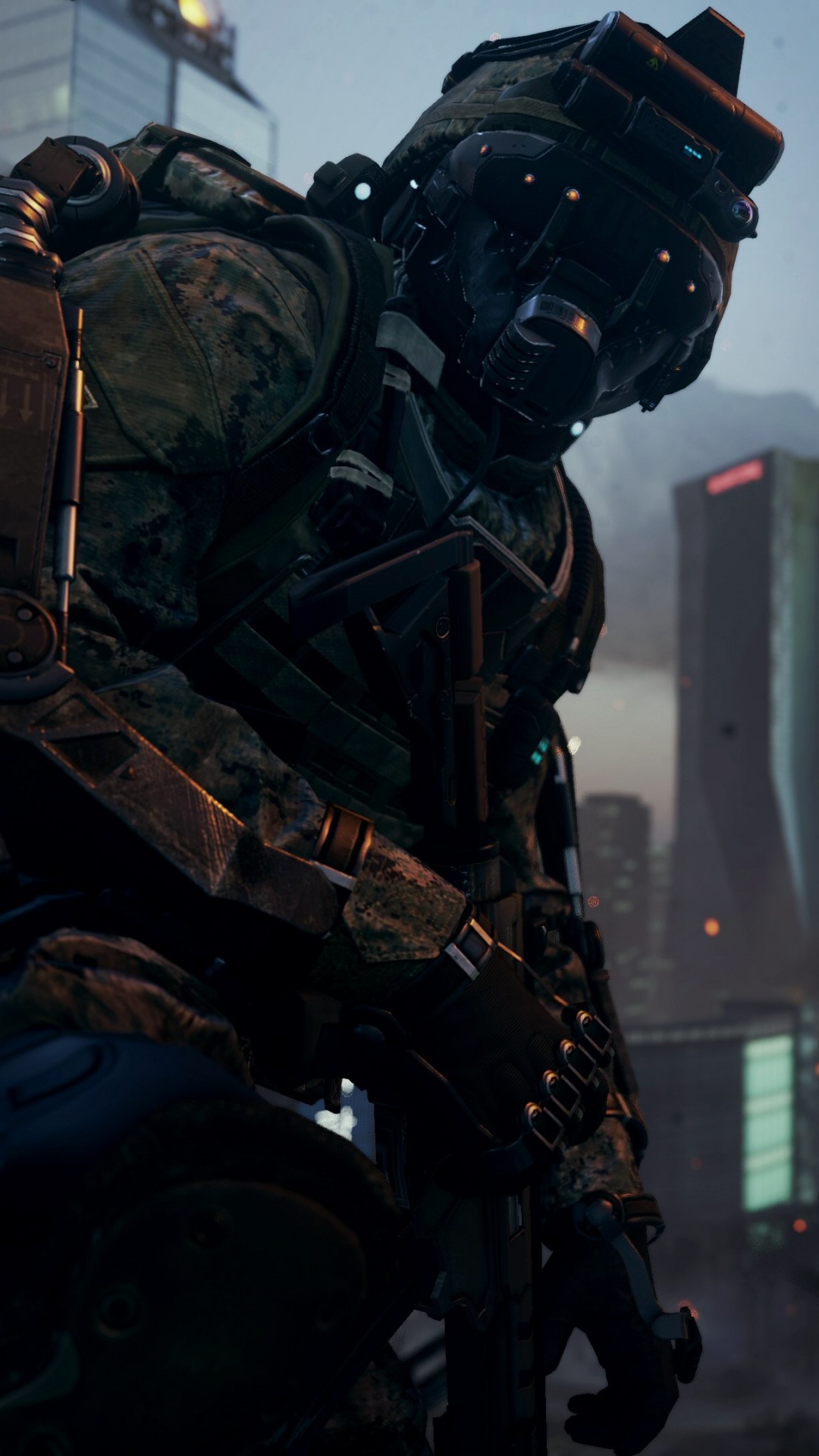 Обои call of duty advanced warfare, call of duty 4 modern warfare, call of duty modern warfare 3, sledgehammer игры, многопользовательская видео игра в разрешении 1080x1920