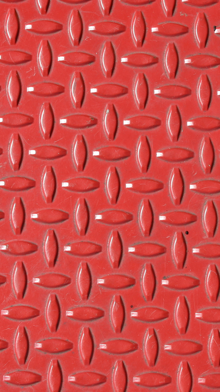 Обои узор, металл, сталь, ткань, красный цвет в разрешении 750x1334