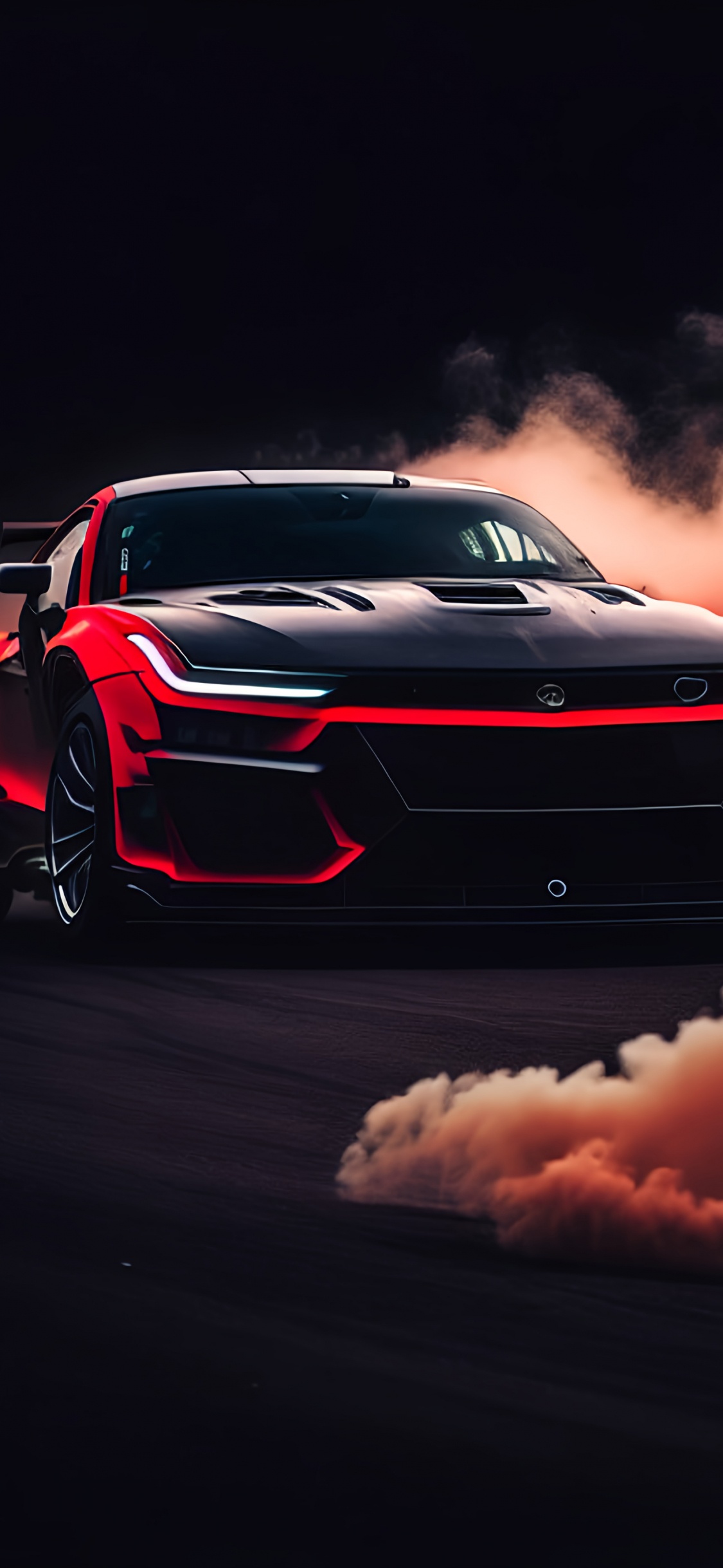 Обои легковые автомобили, колесо, шина, автомобильные шины, капюшон в разрешении 1125x2436