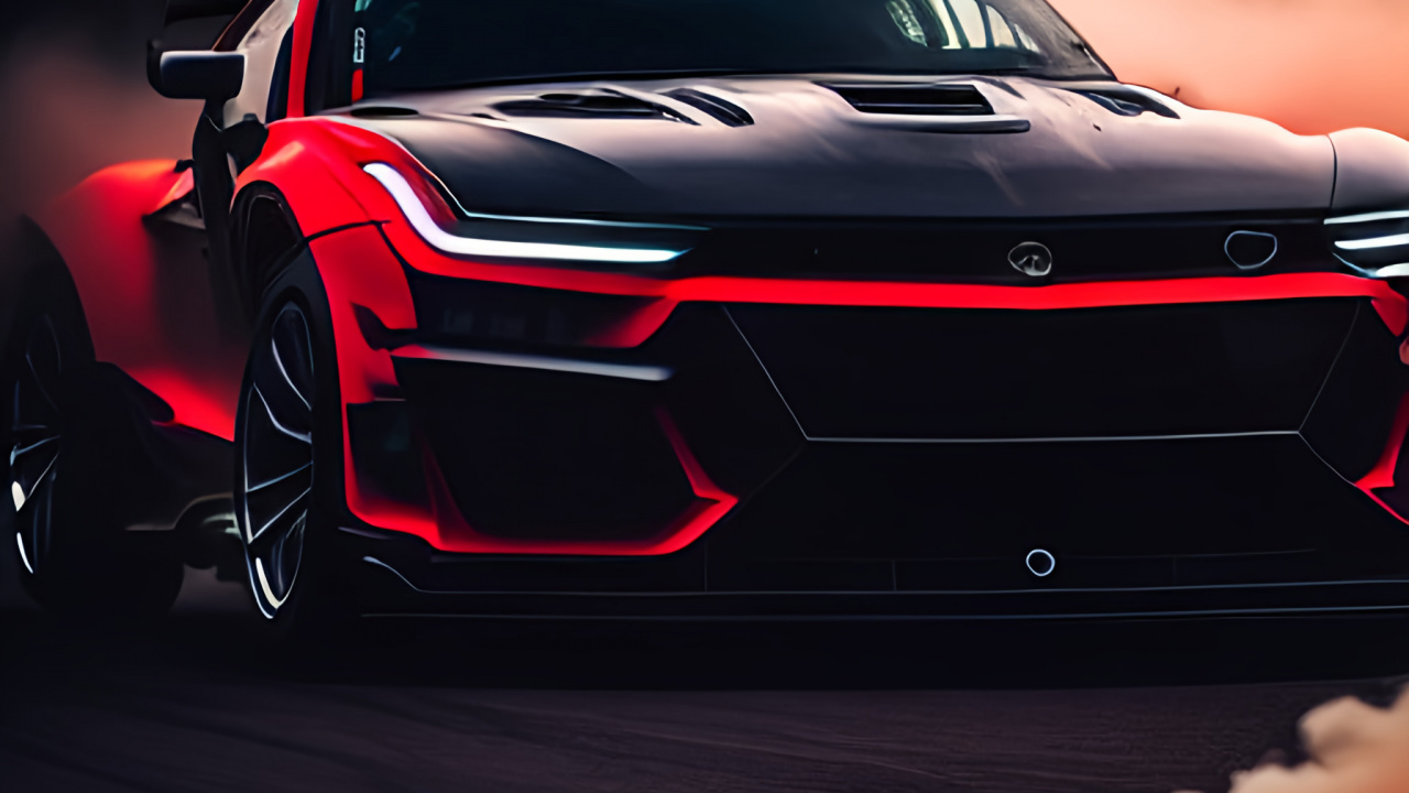 Обои легковые автомобили, колесо, шина, автомобильные шины, капюшон в разрешении 1280x720