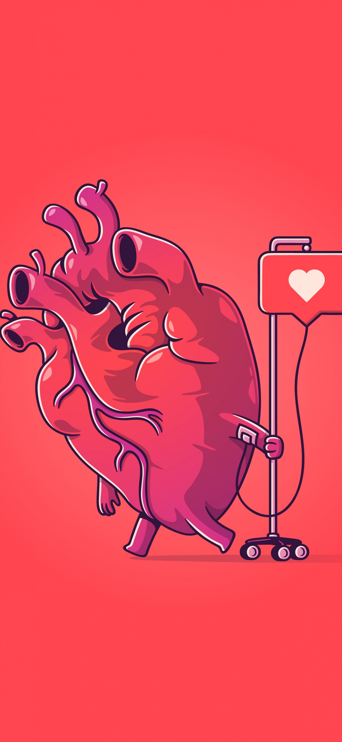 Обои мультфильм, иллюстрация, визуальное искусство, wud concept sp зоопарк, человеческое тело в разрешении 1125x2436