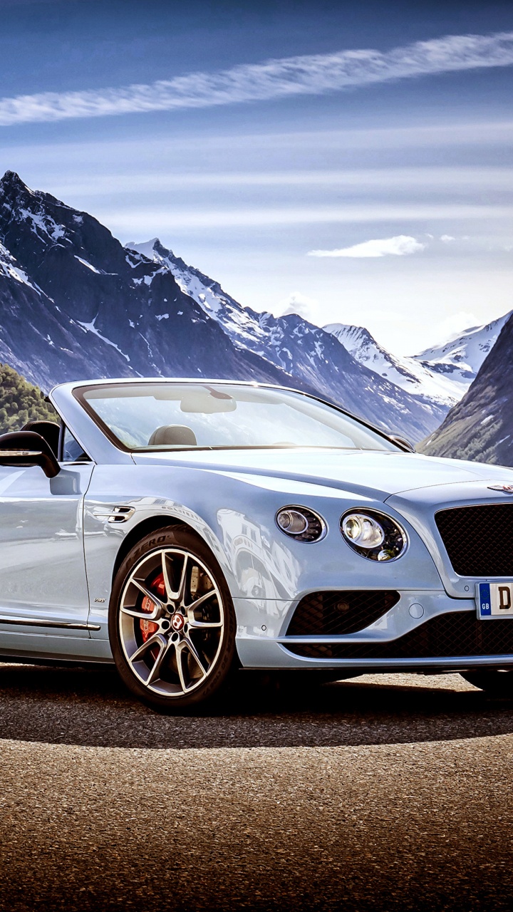 Обои Бентли континентальный GTC, авто, Кабриолет, Бентли Моторс Лимитед, Бентли в разрешении 720x1280