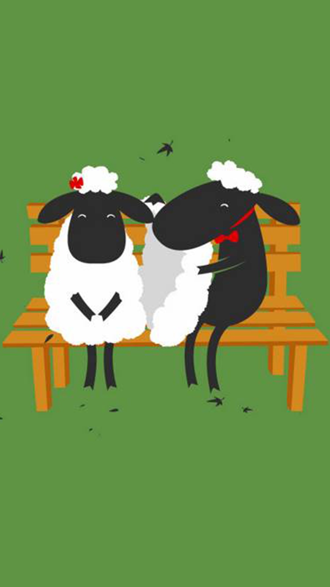 Обои иллюстрация, рисование, мультфильм, арт, Счастлив в разрешении 1080x1920