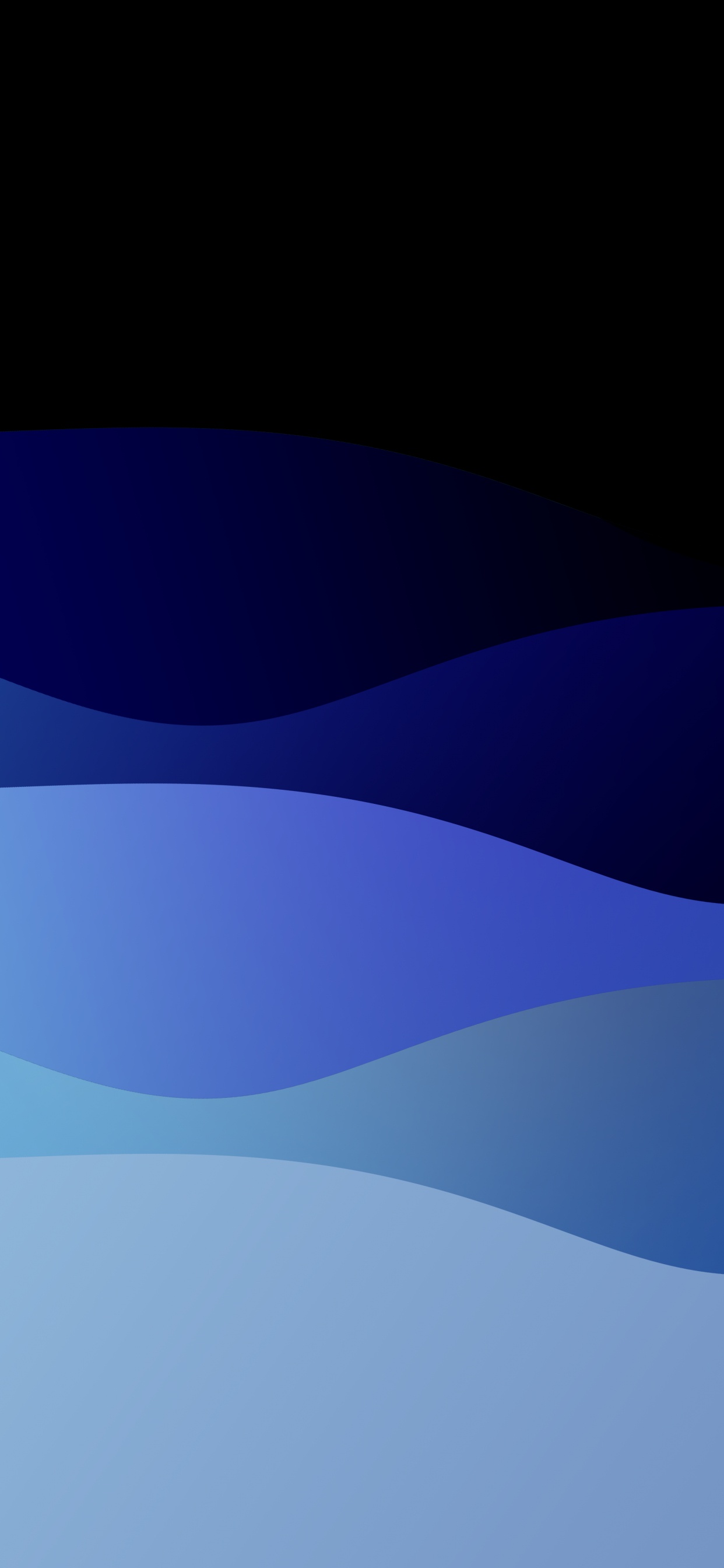 Обои синий кобальт, прямоугольник, полутона и оттенки, электрик, склон в разрешении 1242x2688