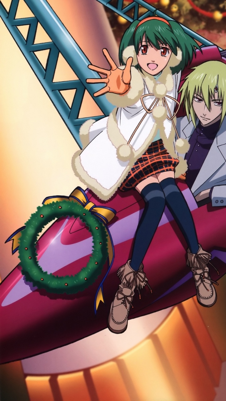 Обои макросс, мультфильм, фикция, отдых, фантастика в разрешении 720x1280