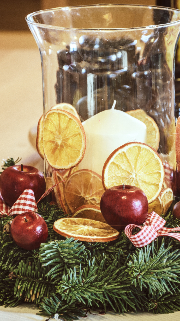 Обои Рождественский день, эко-отель, предмет, пища, Рождество в разрешении 750x1334