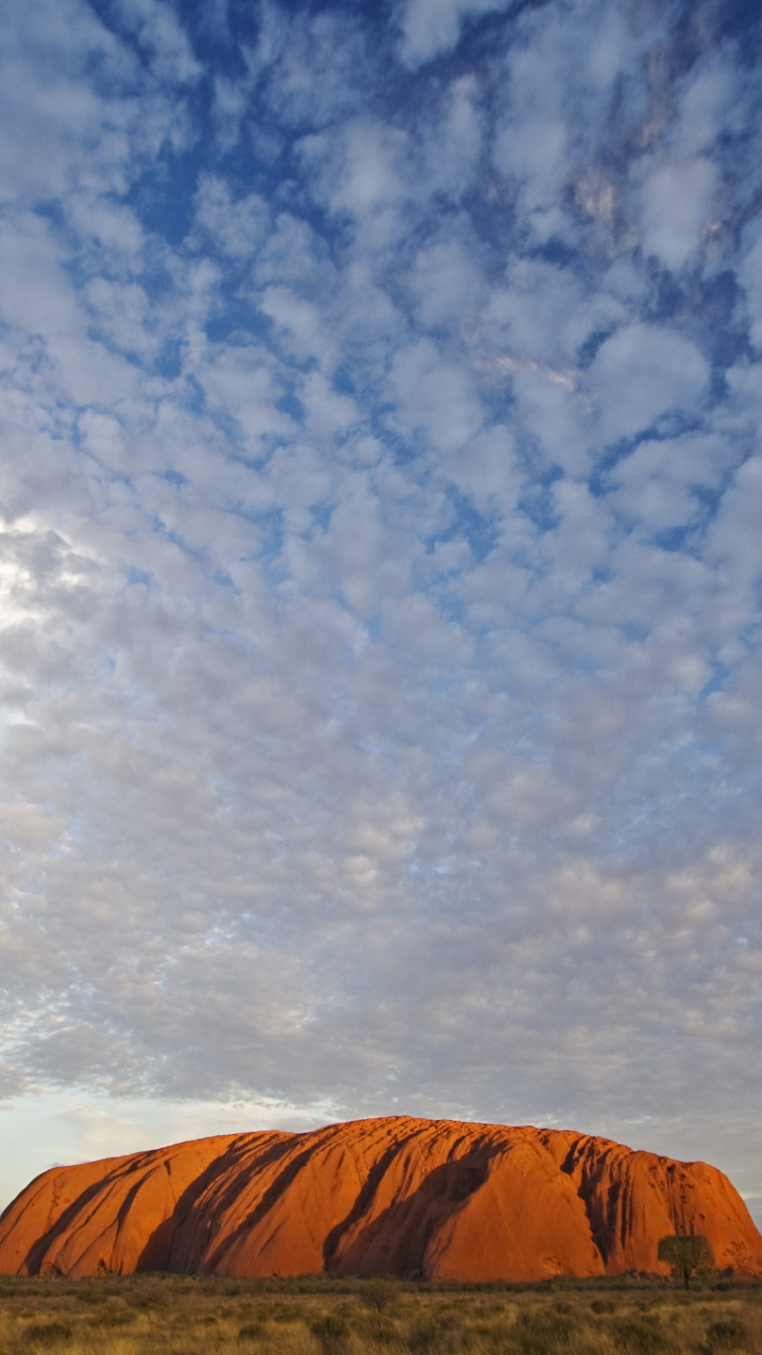 Обои Улуру, Аэропорт Айерс-Рок, облако, горизонт, завтрак в разрешении 1080x1920