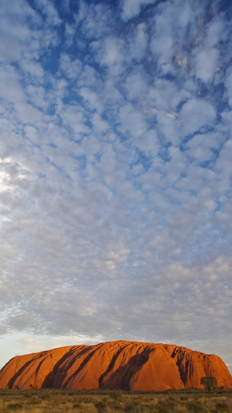 Обои Улуру, Аэропорт Айерс-Рок, облако, горизонт, завтрак в разрешении 750x1334
