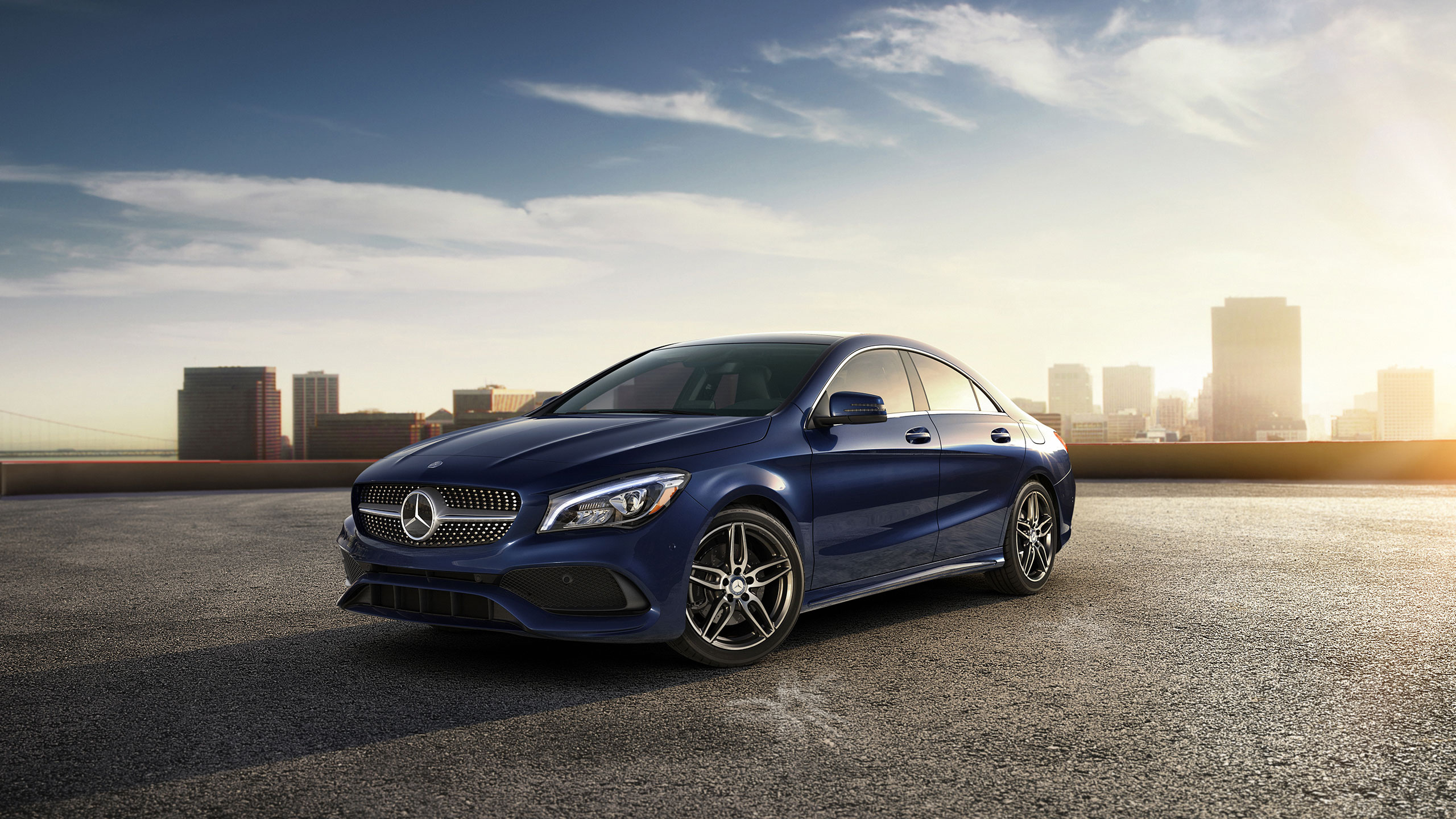 Обои 2018 Мерседес-Бенц CLA-класса, авто, обод, Литые диски, колесо в разрешении 2560x1440