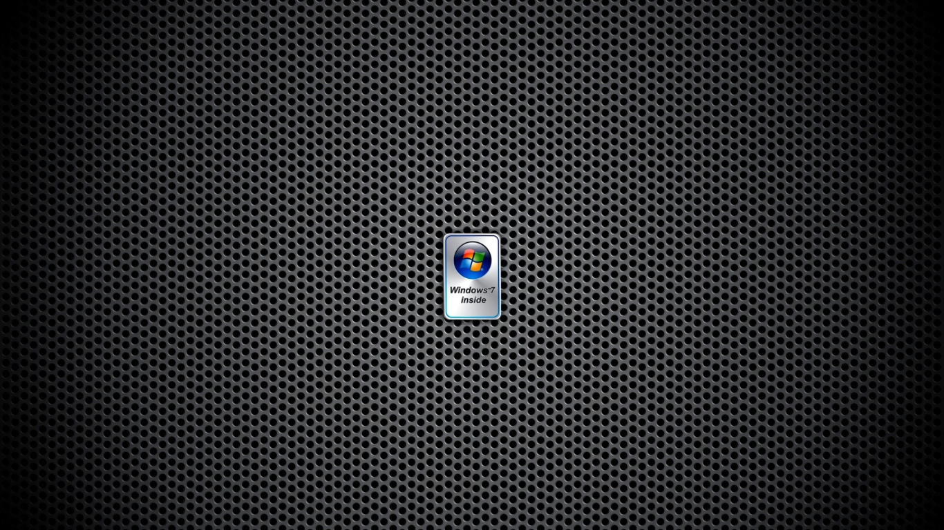 Обои узор, технологии, громкоговоритель, bluetooth, черный в разрешении 1366x768