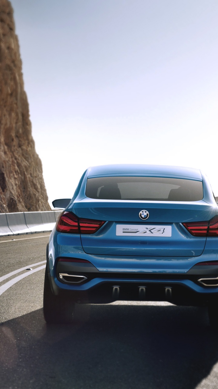 Обои bmw х4, bmw, bmw x3, mercedes benz, задний вид в разрешении 720x1280