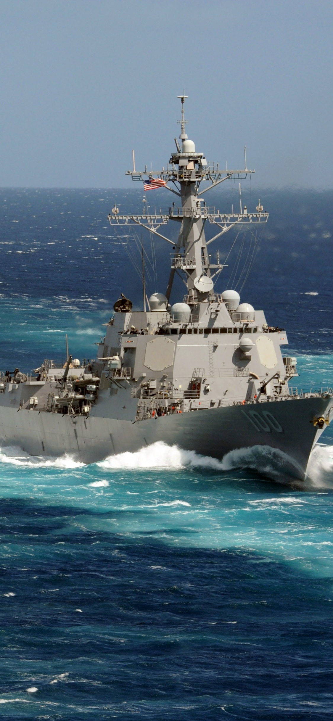 Обои военно морской флот США, морское ведомство, военный корабль, корабль, лодка в разрешении 1125x2436
