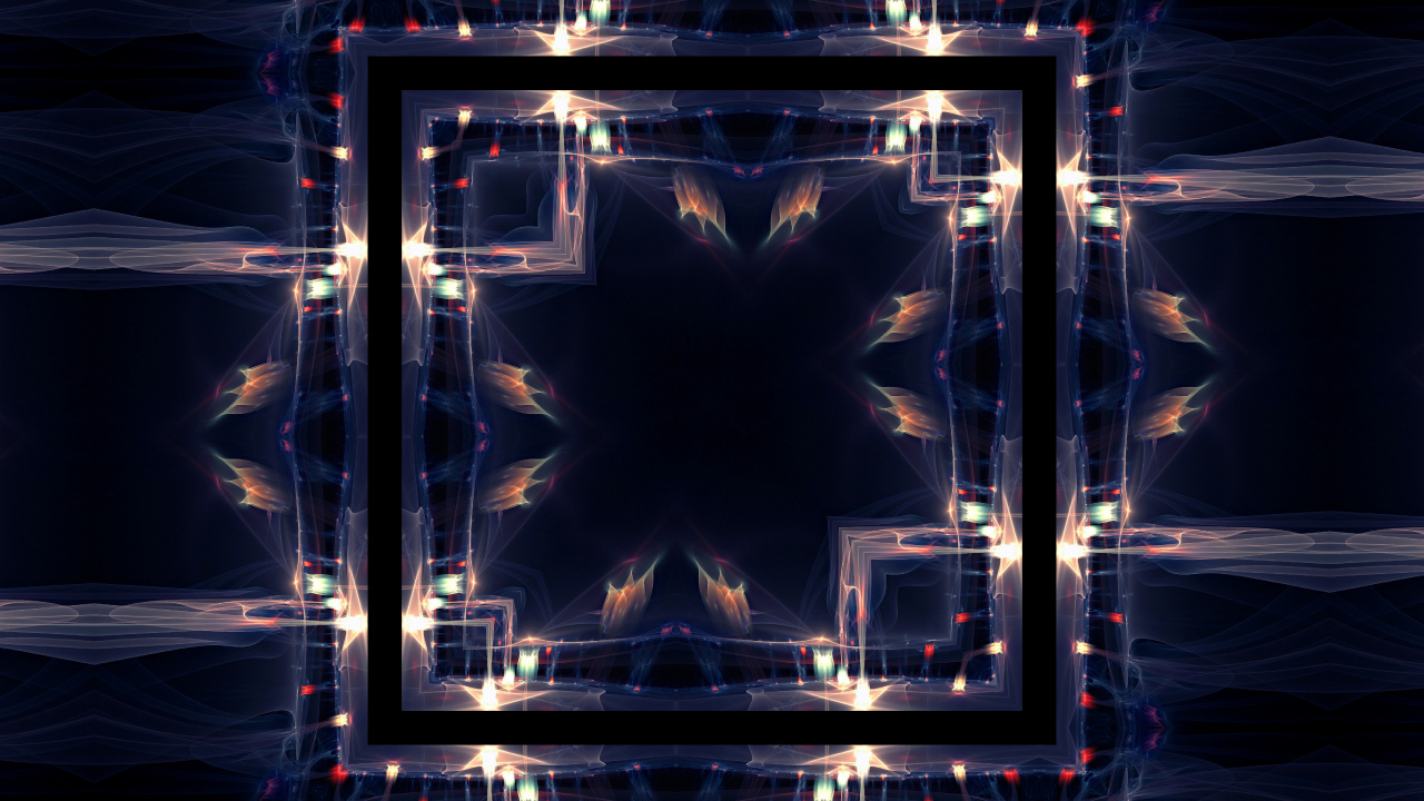 Обои арт, свет, освещение, вода, ночь в разрешении 1280x720