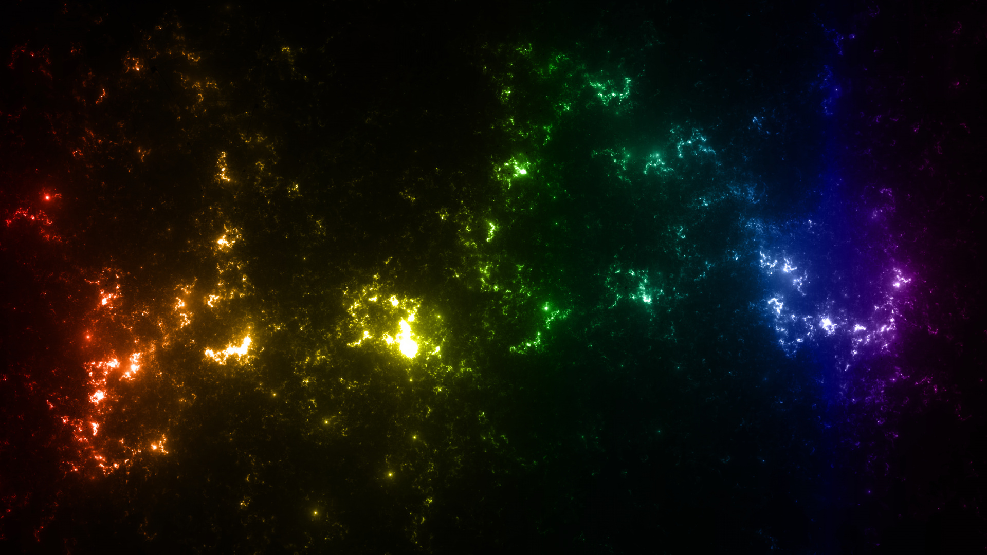 Обои природа, салют, вода, астрономический объект, наука в разрешении 1920x1080