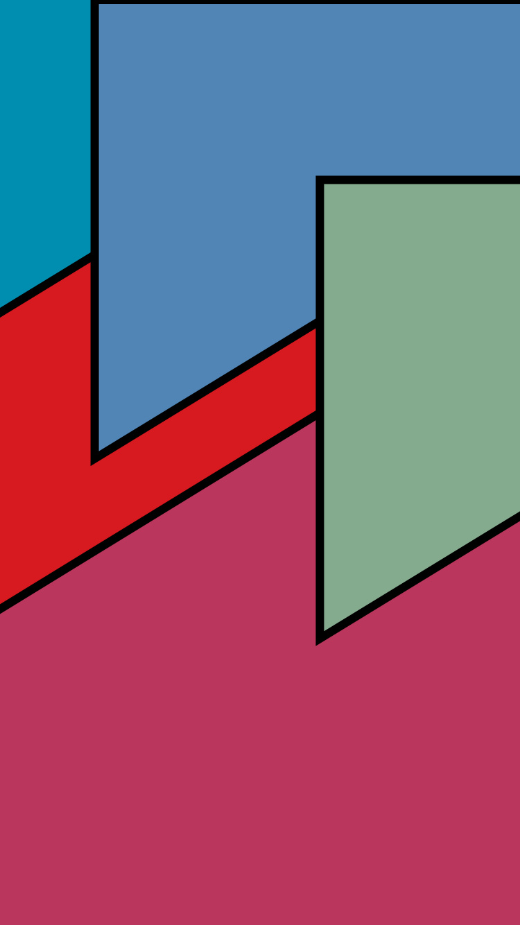 Обои треугольник, графический дизайн, красочность, прямоугольник, материальное свойство в разрешении 750x1334