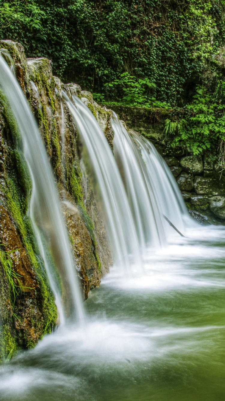 Обои Мондраго, природа, реки, водопад, гидроресурсы в разрешении 750x1334