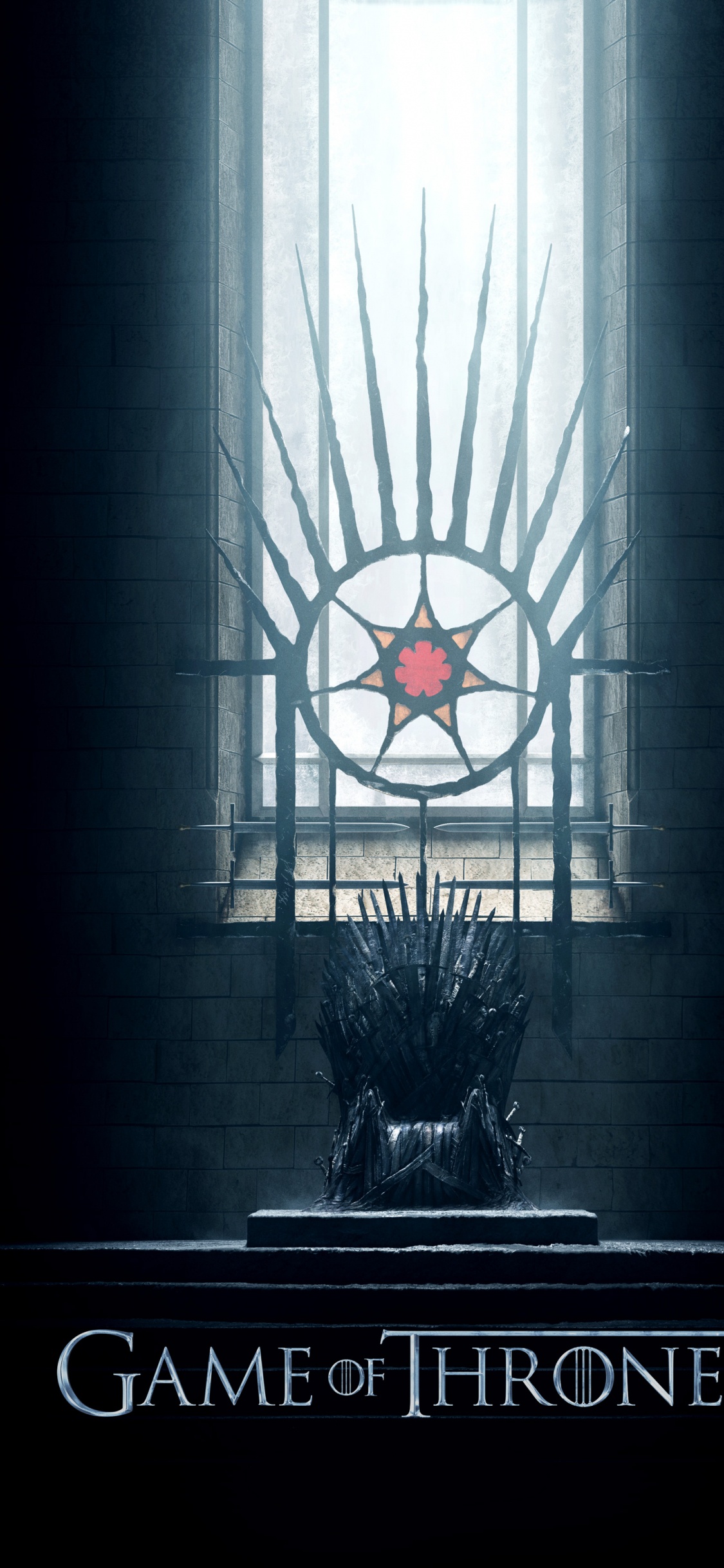 Обои Санса Старк, дейенерис таргариен, Песнь льда и огня, постер, полутона и оттенки в разрешении 1125x2436