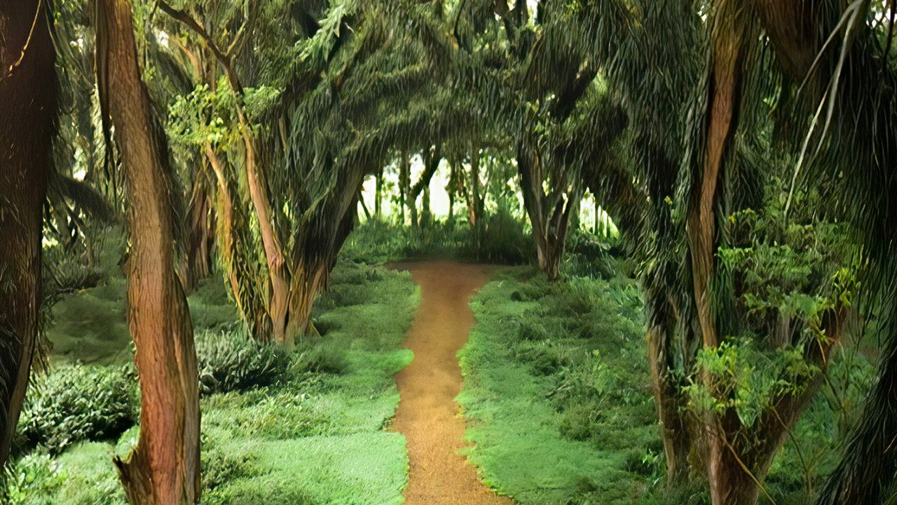 Обои роща, лес де Джаватан, служащий, растение, окружающая среда в разрешении 1280x720