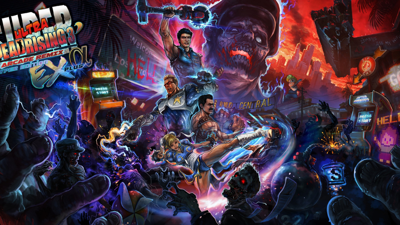 Обои Деад Райзинг 3, Фрэнк Уэст, капком, аркадная игра, xbox one в разрешении 1280x720