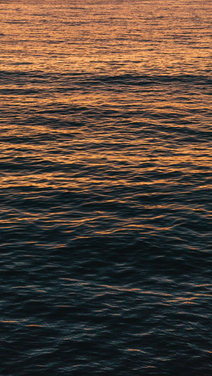 Обои вода, море, горизонт, океан, спокойный в разрешении 720x1280