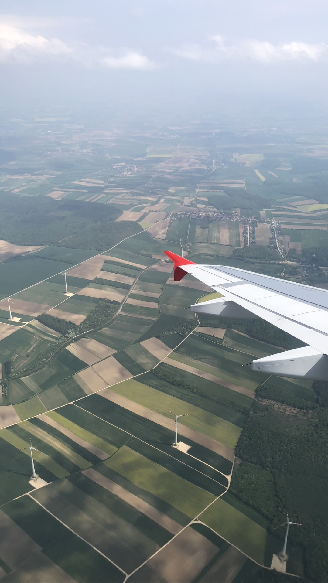 Обои самолет, самолеты, авиалайнер, воздушное путешествие, атмосфера в разрешении 1080x1920