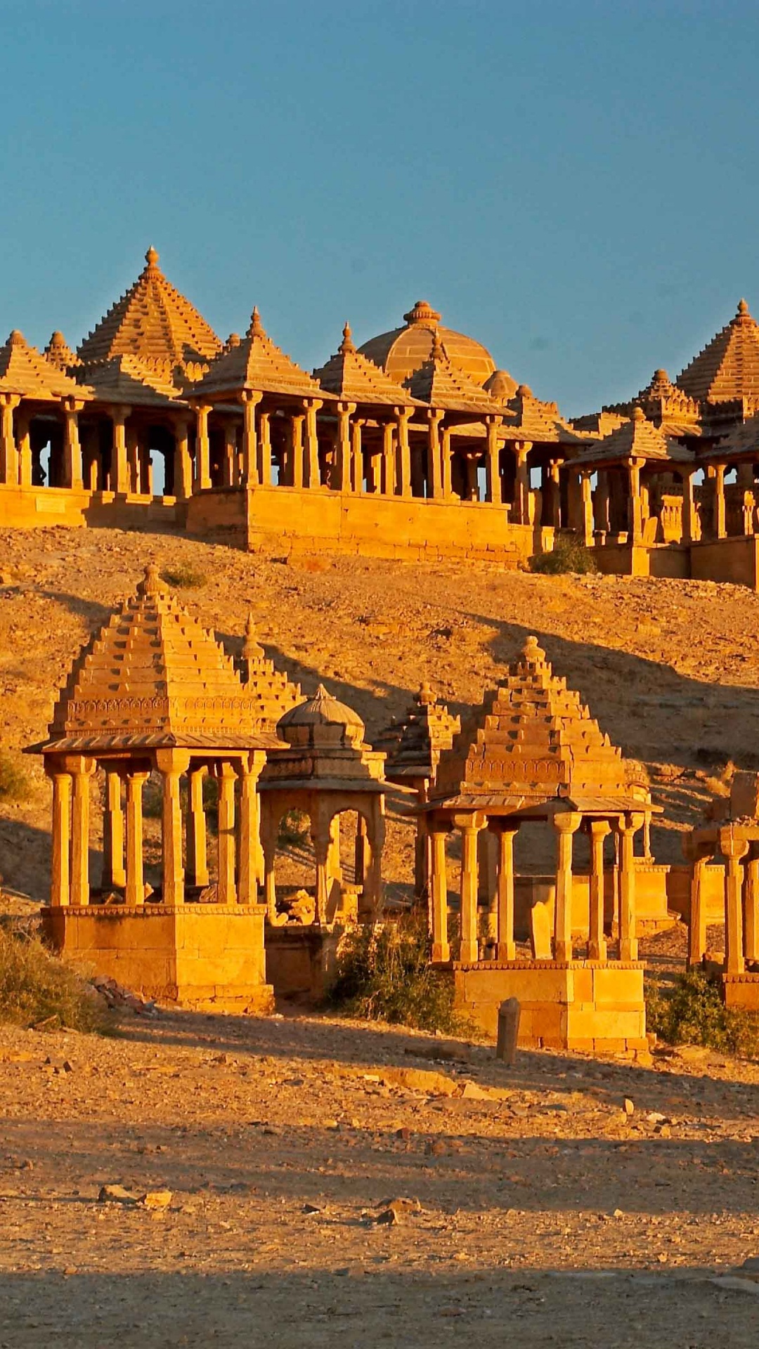 Обои Джайсалмер Форт, достопримечательность, туризм, путешествие, ориентир в разрешении 1080x1920