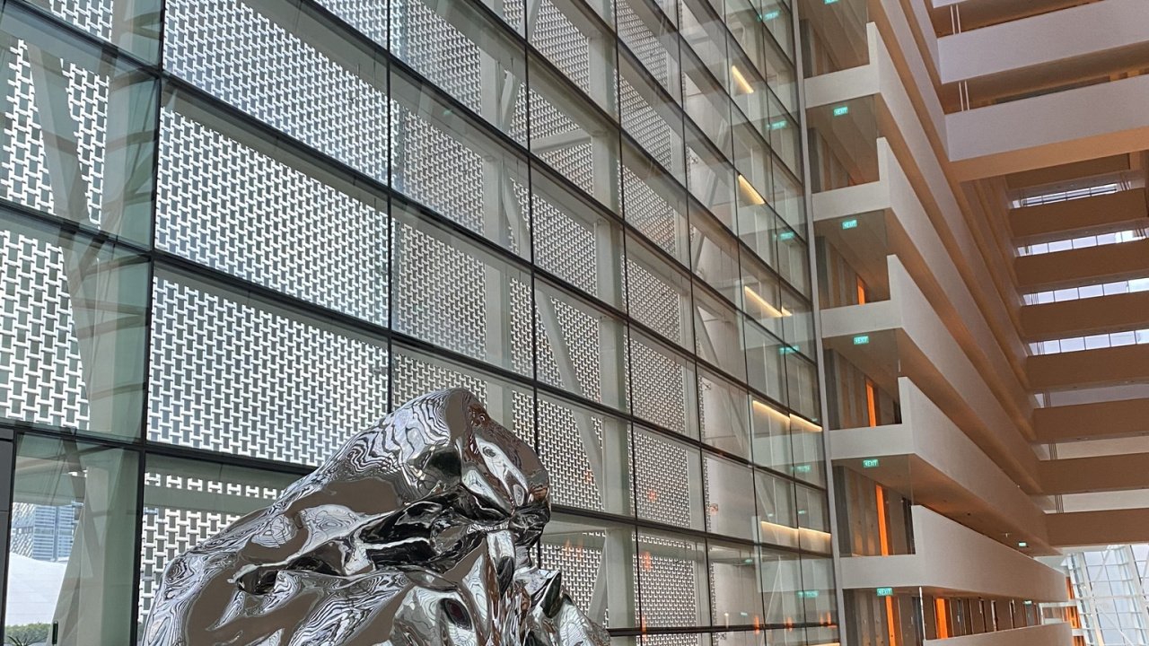 Обои архитектура, скульптура, коммерческое здание, башня, дизайн в разрешении 1280x720