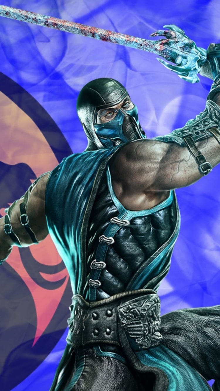 Обои мортал комбат, mortal kombat x, Скорпион, Барака, китана в разрешении 750x1334