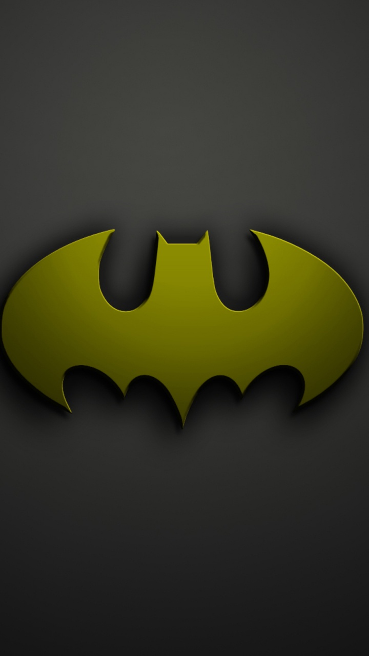 Обои лого, желтый, графика, символ, дизайн в разрешении 720x1280