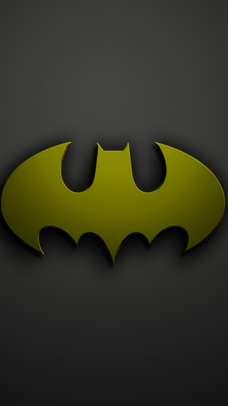 Обои лого, желтый, графика, символ, дизайн в разрешении 750x1334