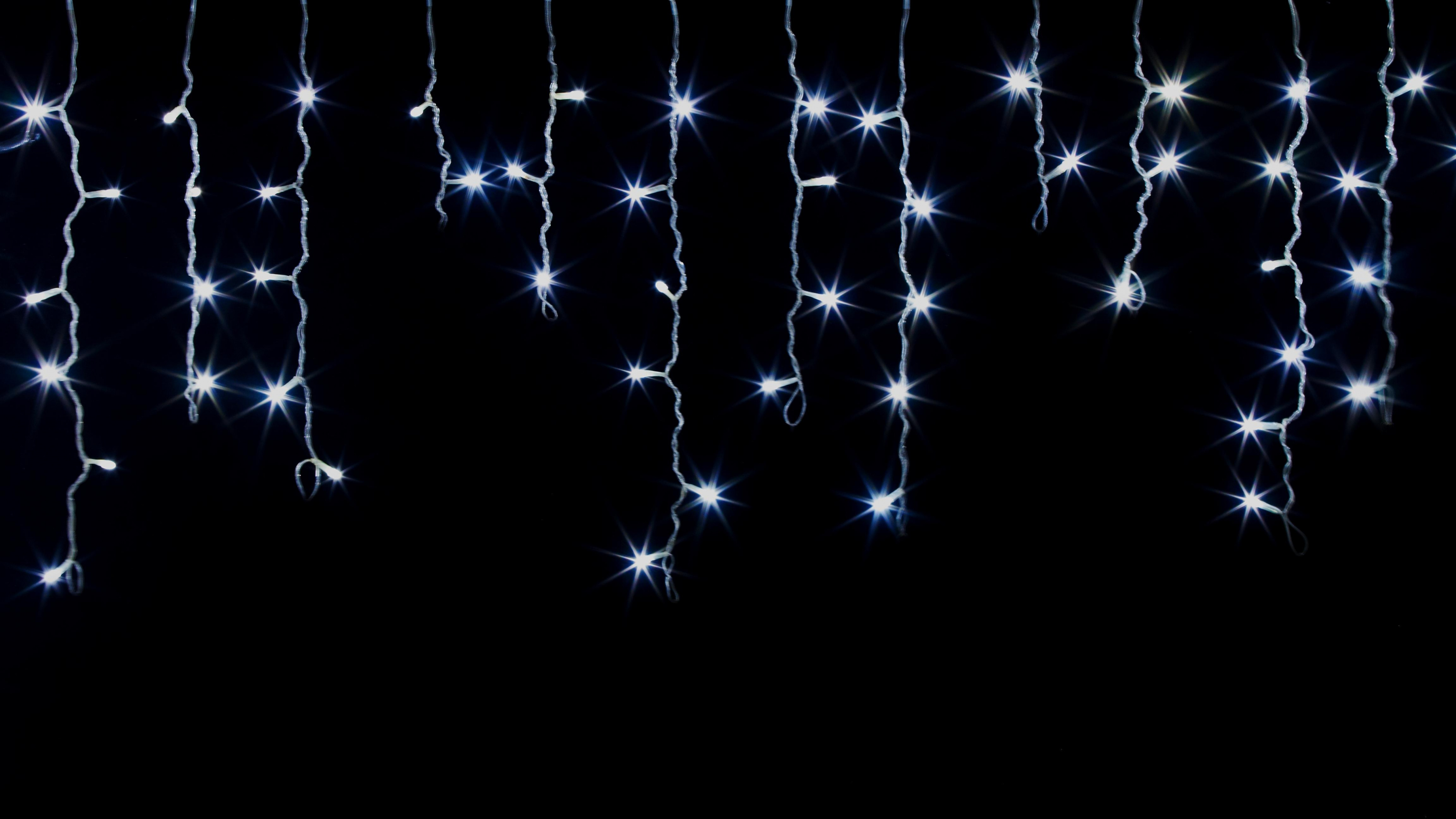 Обои освещение, свет, темнота, космос, синий цвет в разрешении 3840x2160