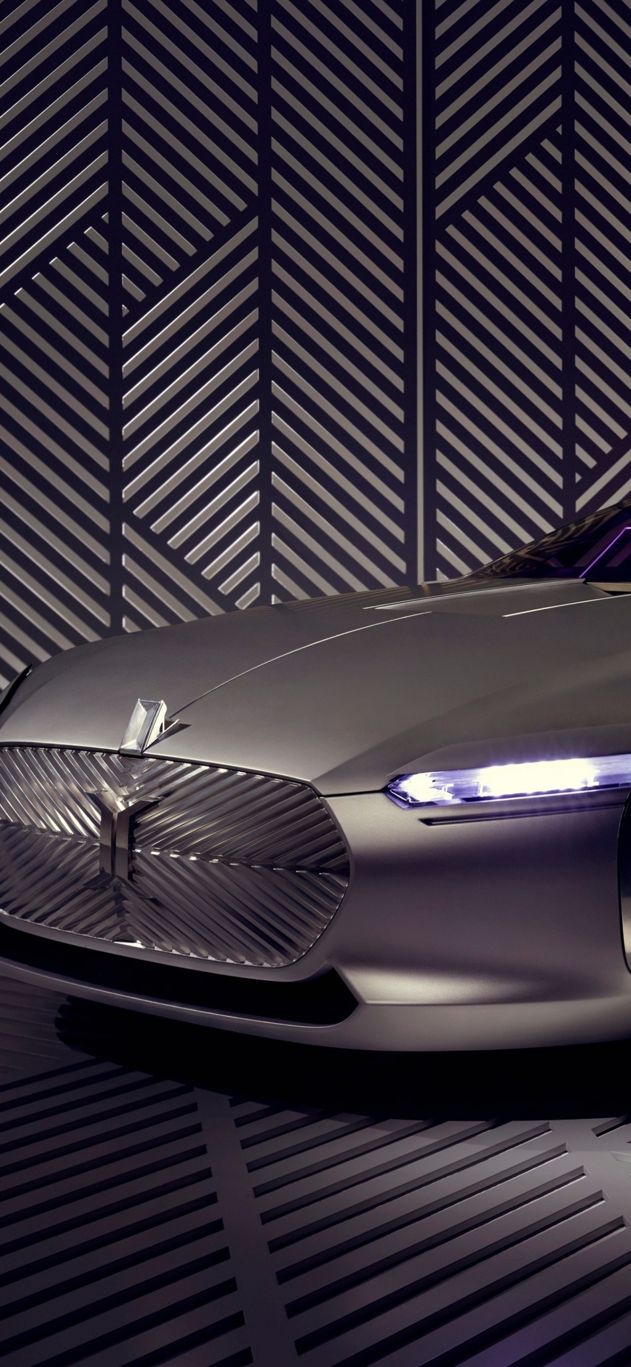 Обои Рено, авто, автомобиль концепции, спорткар, суперкар в разрешении 1242x2688