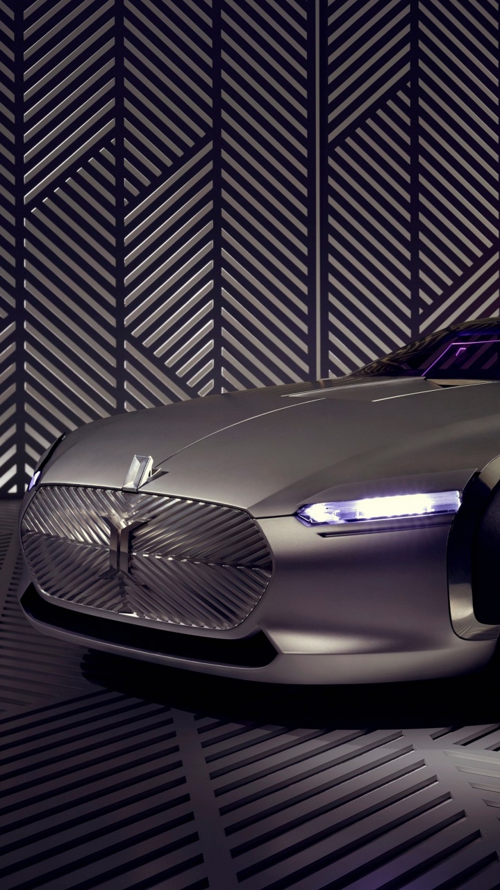 Обои Рено, авто, автомобиль концепции, спорткар, суперкар в разрешении 720x1280