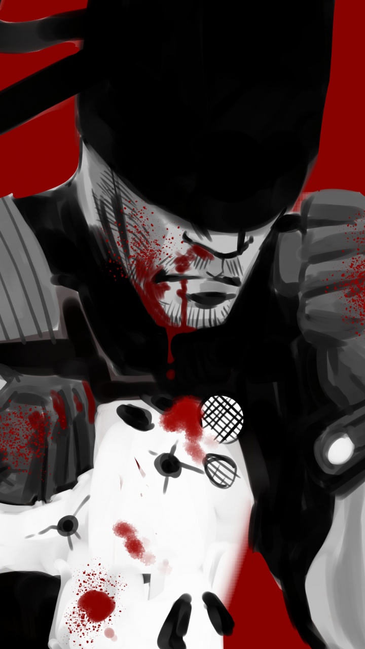 Обои эскиз, рисование, арт, кармин, иллюстрация в разрешении 720x1280