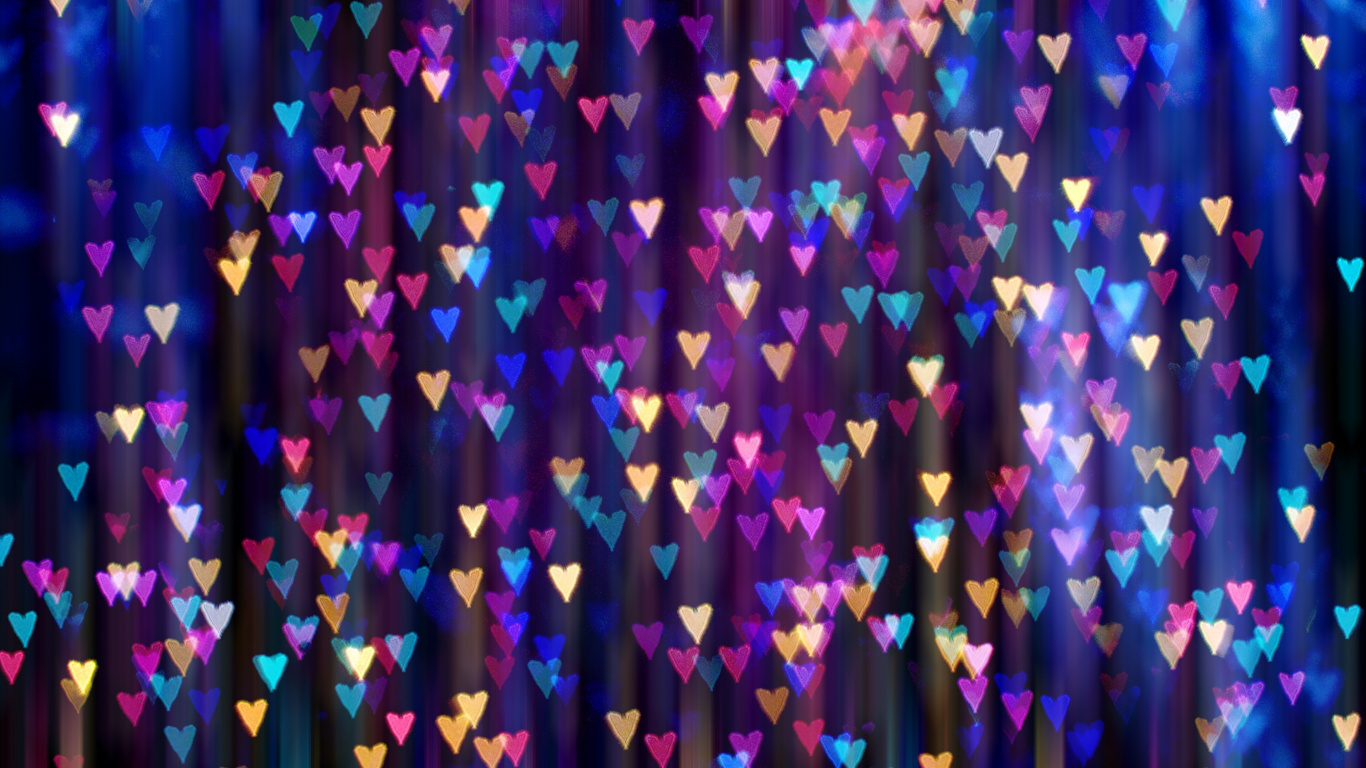 Обои текстура сердце, текстура, пурпур, свет, Фиолетовый в разрешении 1366x768