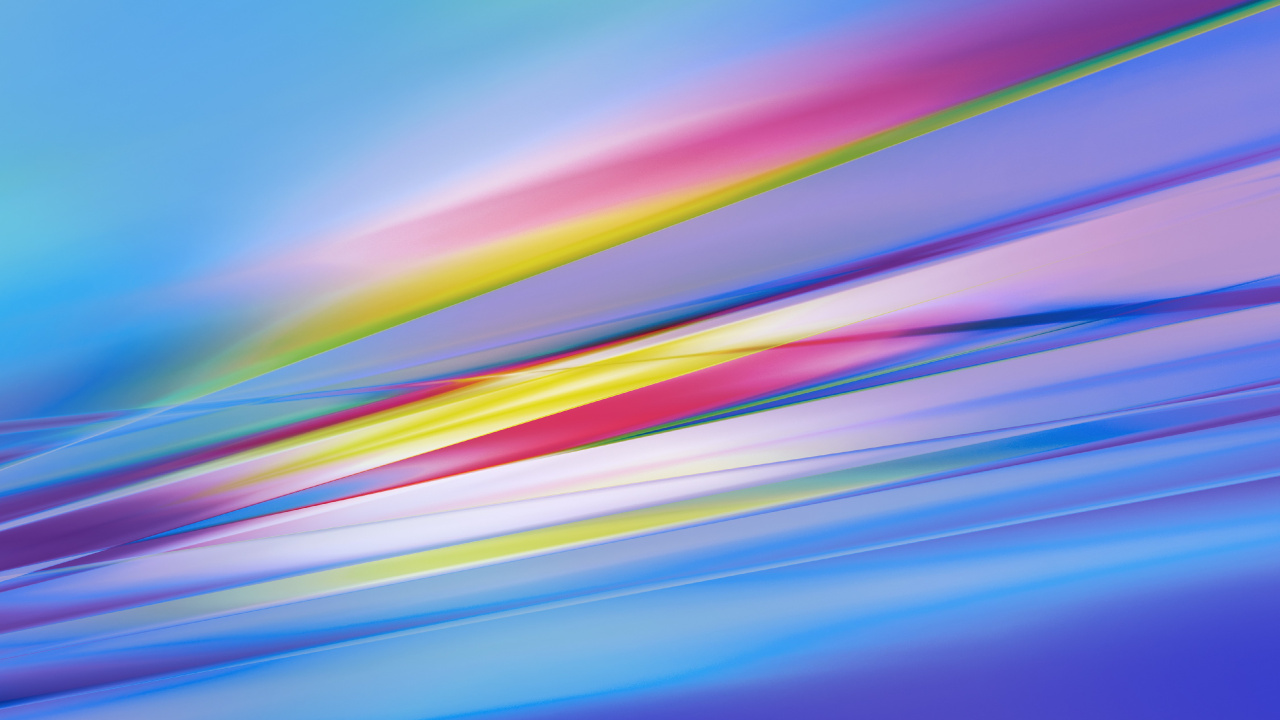 Обои желтый, Апельсин, синий, Фиолетовый, свет в разрешении 1280x720