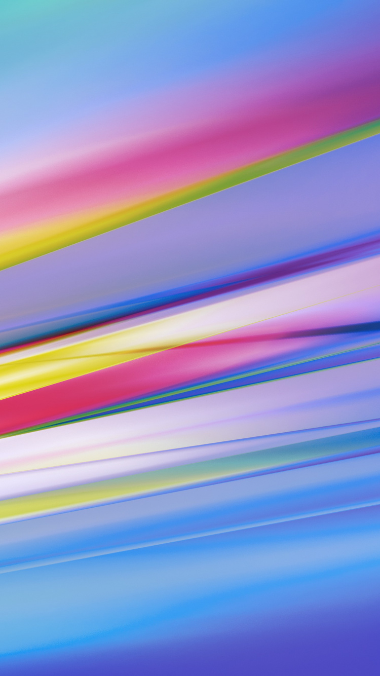 Обои желтый, Апельсин, синий, Фиолетовый, свет в разрешении 750x1334