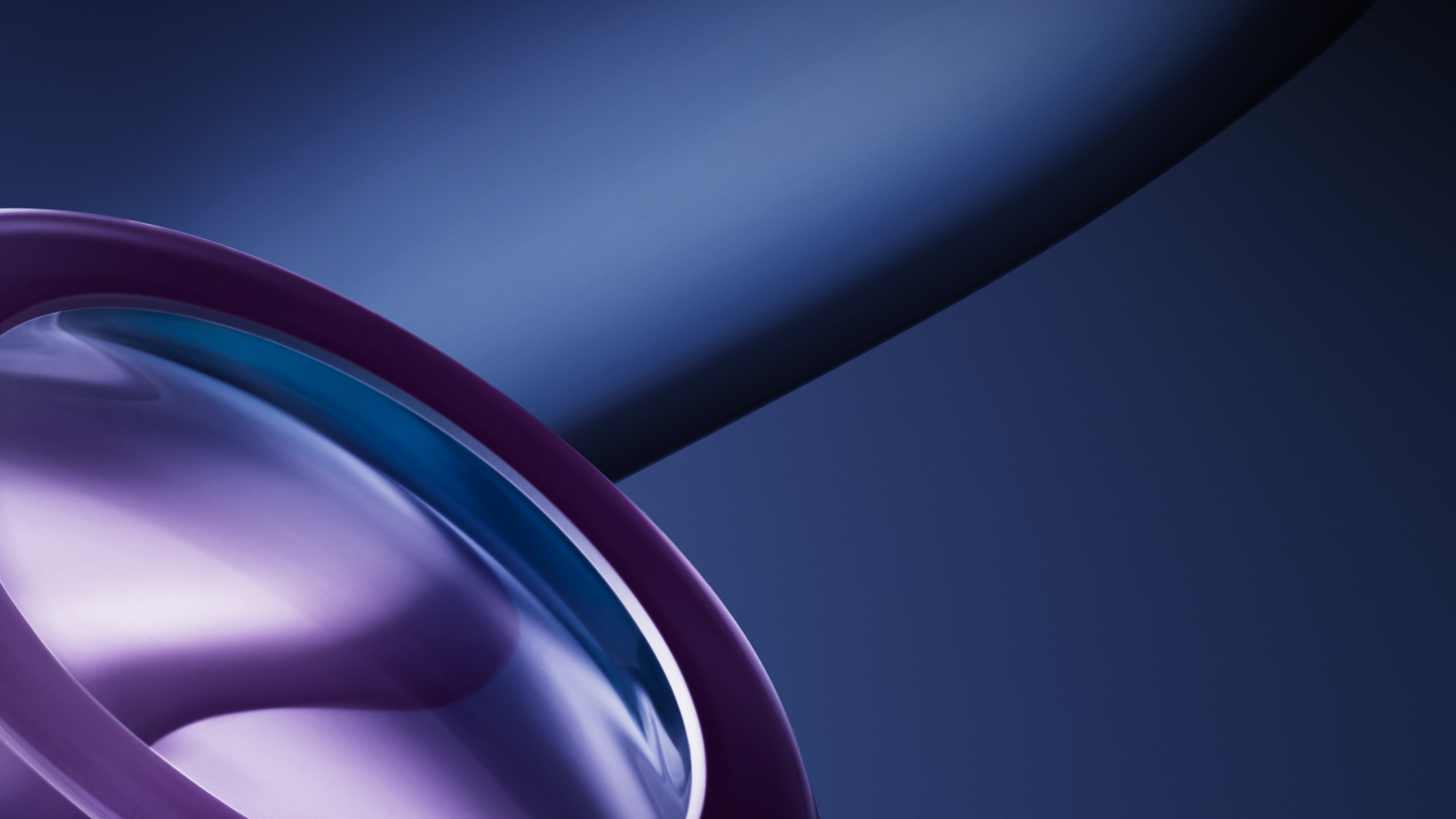 Обои андроид, синий, пурпур, линия, технологии в разрешении 2560x1440