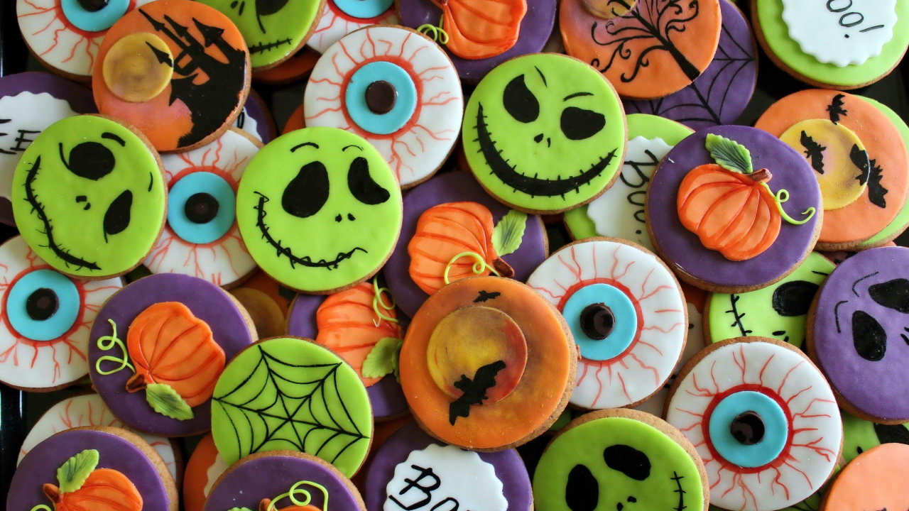 Обои Капкейк, сладость, тыква, пища, торт в разрешении 1280x720