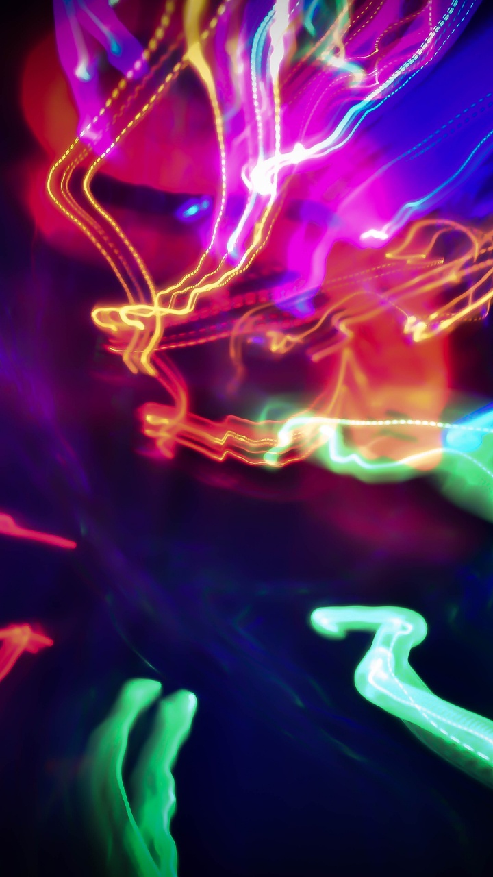 Обои свет, Визуальный эффект освещения, электрик, неон, вода в разрешении 720x1280