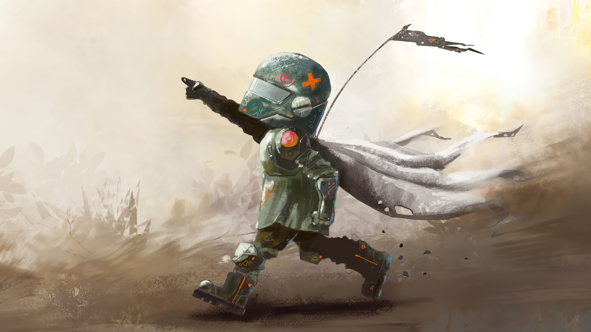 Обои вымышленный персонаж, иллюстрация, Боба Фетт, графический дизайн, арт в разрешении 1920x1080