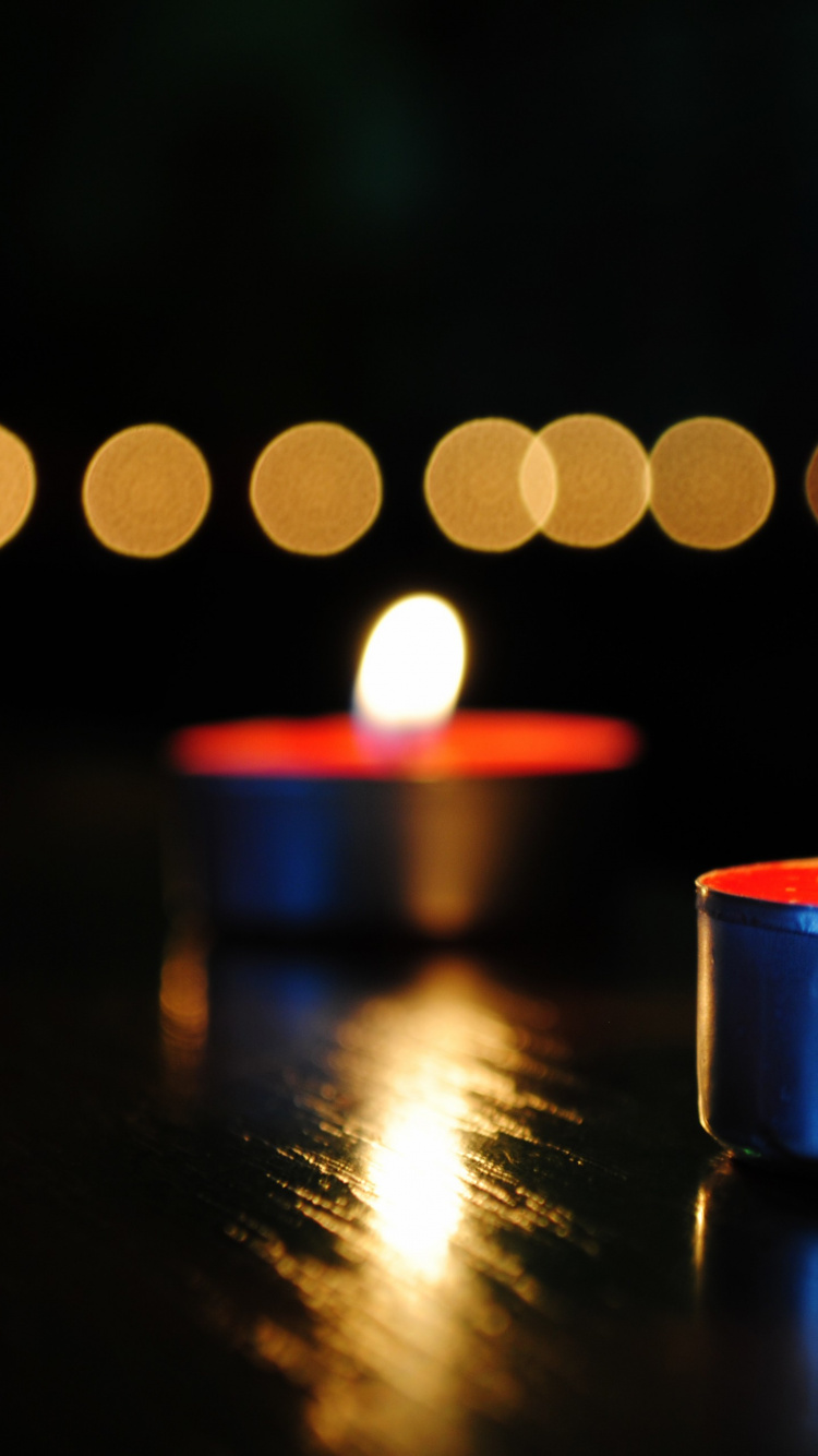 Обои свечки, свеча, свет, освещение, воск в разрешении 750x1334