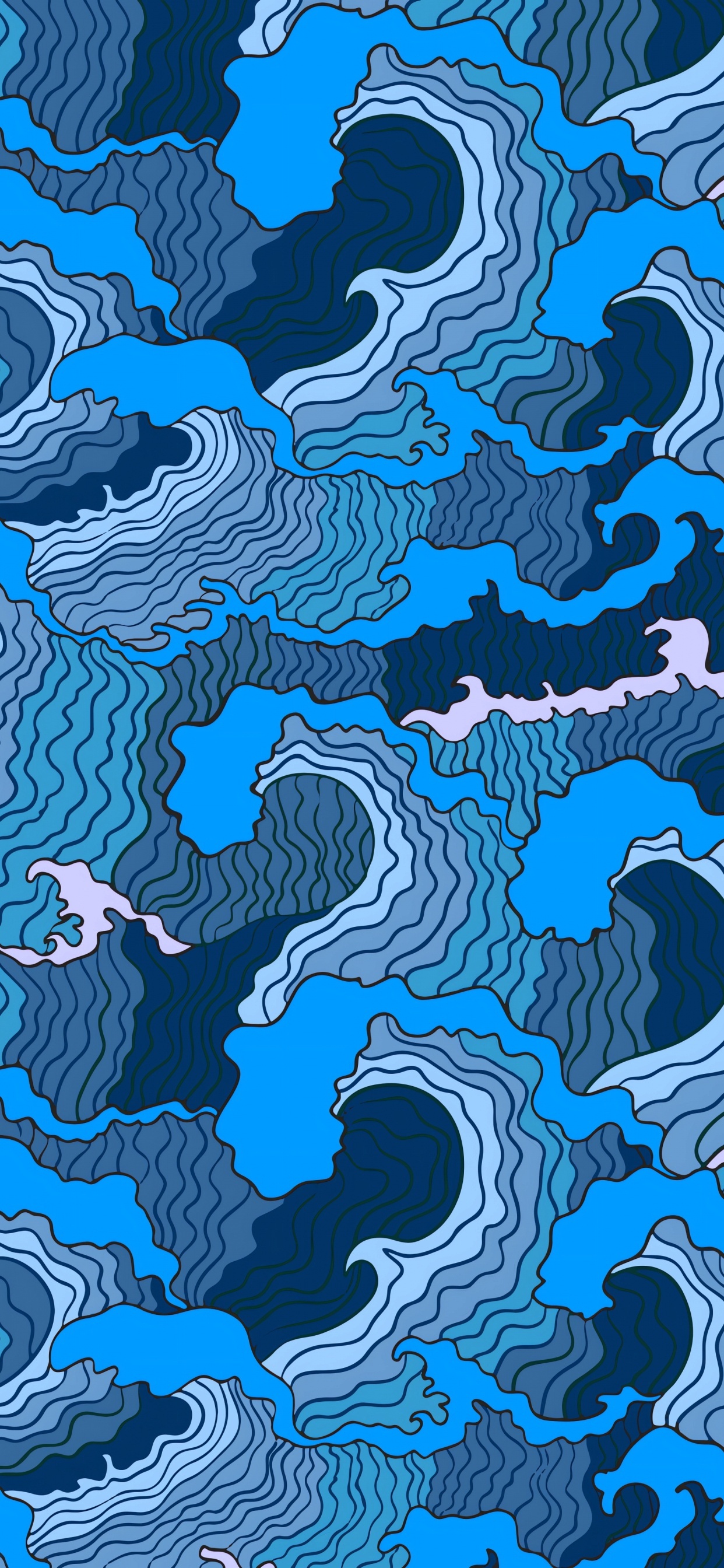 Обои Туттомондо Кит Херринг, Эпл, природа, лазурный, синий в разрешении 1242x2688