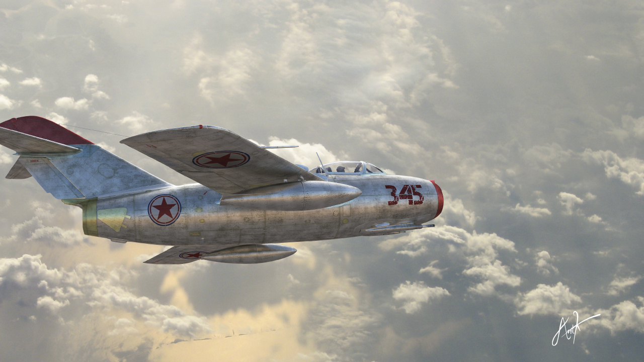 Обои самолеты, самолет, авиация, военный самолет, истребительная авиация в разрешении 1280x720