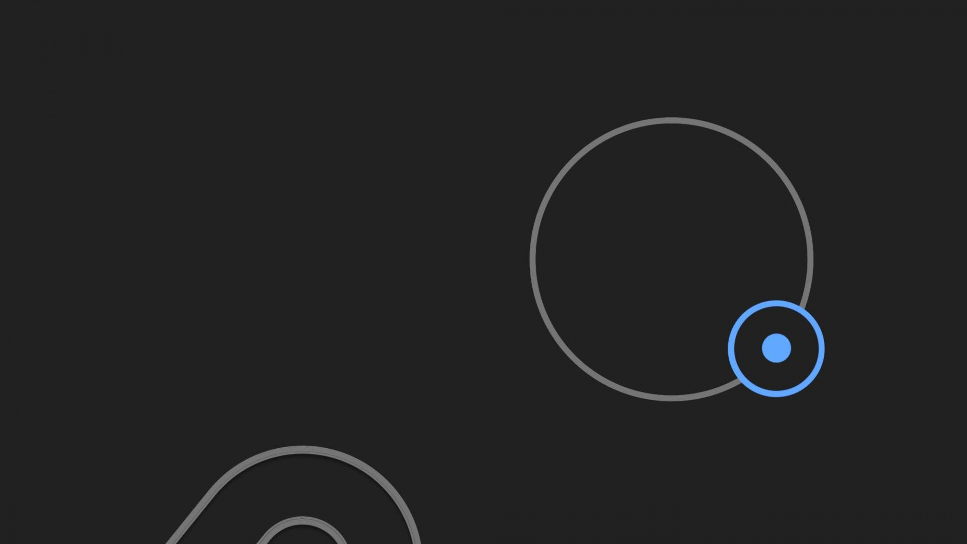 Обои Google, Google Pixel 4, круг, природа, электронное устройство в разрешении 1920x1080