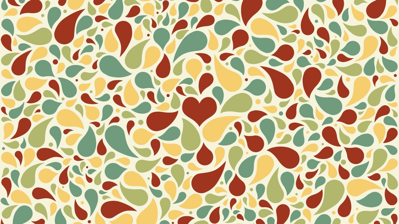 Обои узор, дизайн, желтый, андроид в разрешении 1280x720