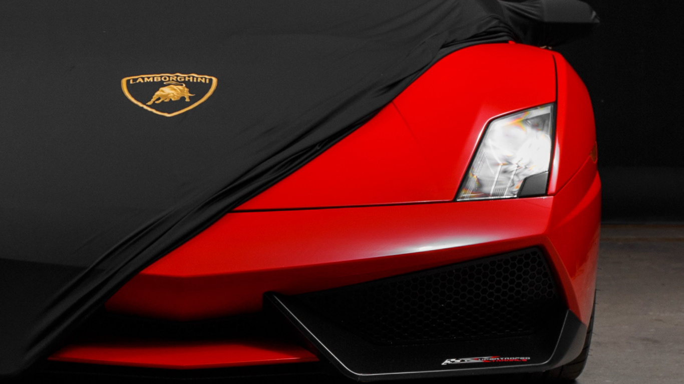 Обои спорткар, легковые автомобили, Форд Мустанг, Ламборджини, мотоцикл в разрешении 1366x768